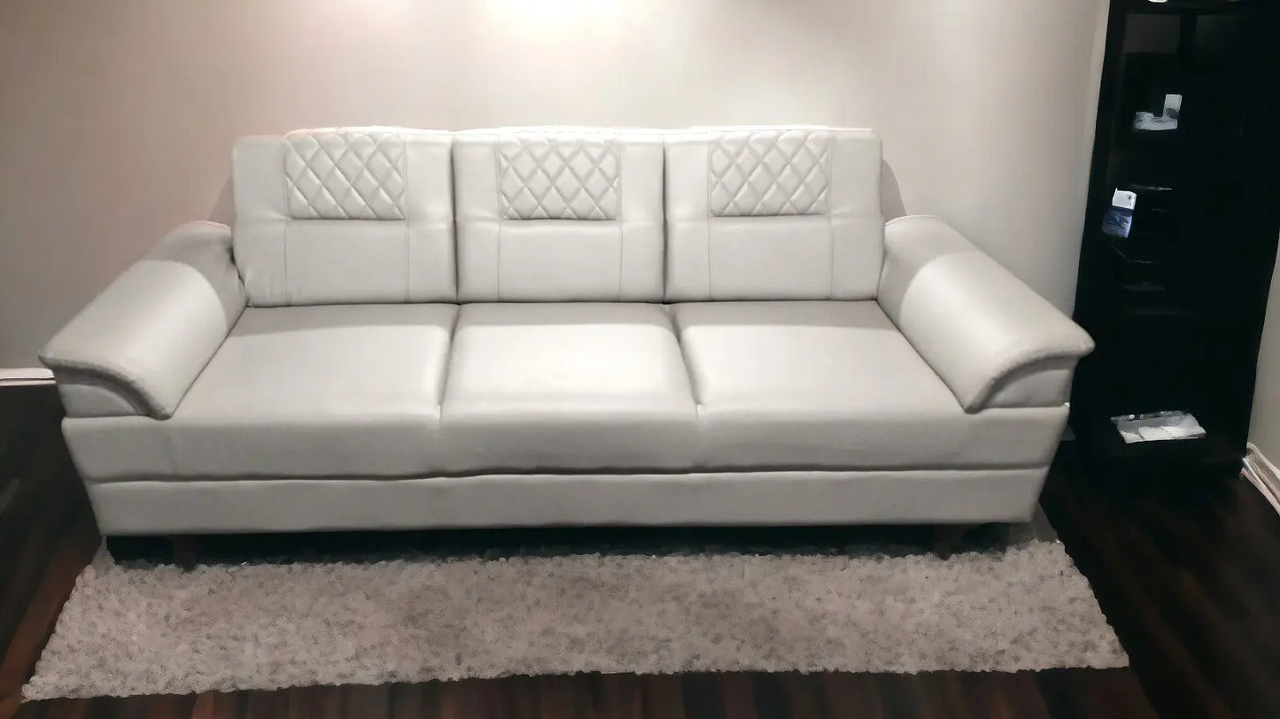 MGR leatherite 3 Seatre Chapla Handel Sofa In Multi Colour MGR CASA