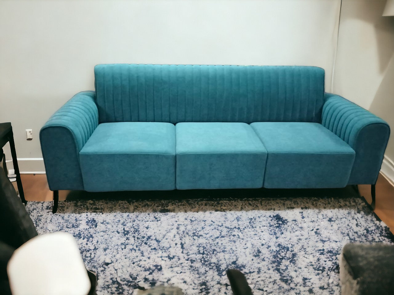 MGR Velvet 3 Seatre Sofa In Multi Colour