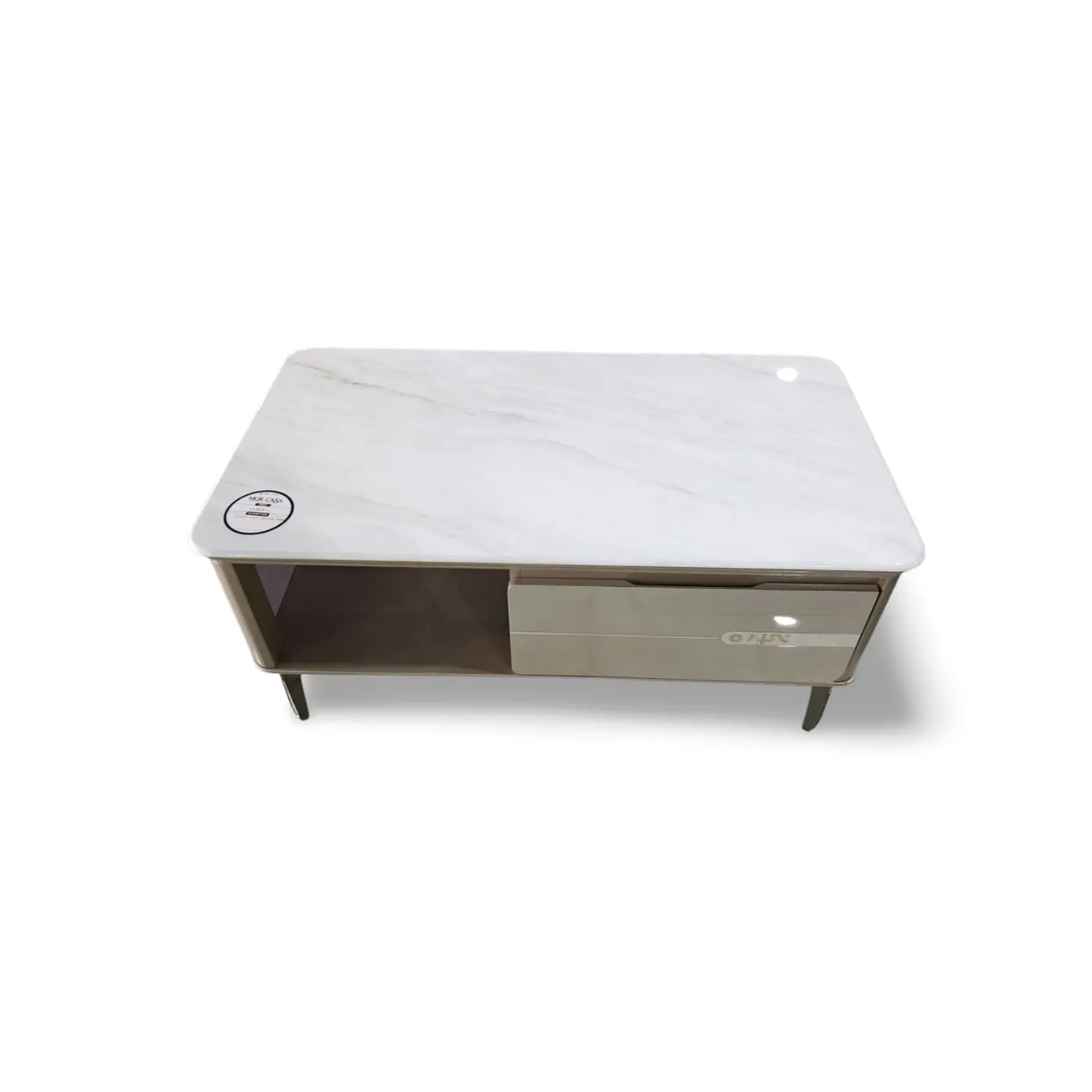 MGR ARTIFICIAL MARBLE TOP ENGINEERING WOOD BASE CENTER TABLE MGR CASA