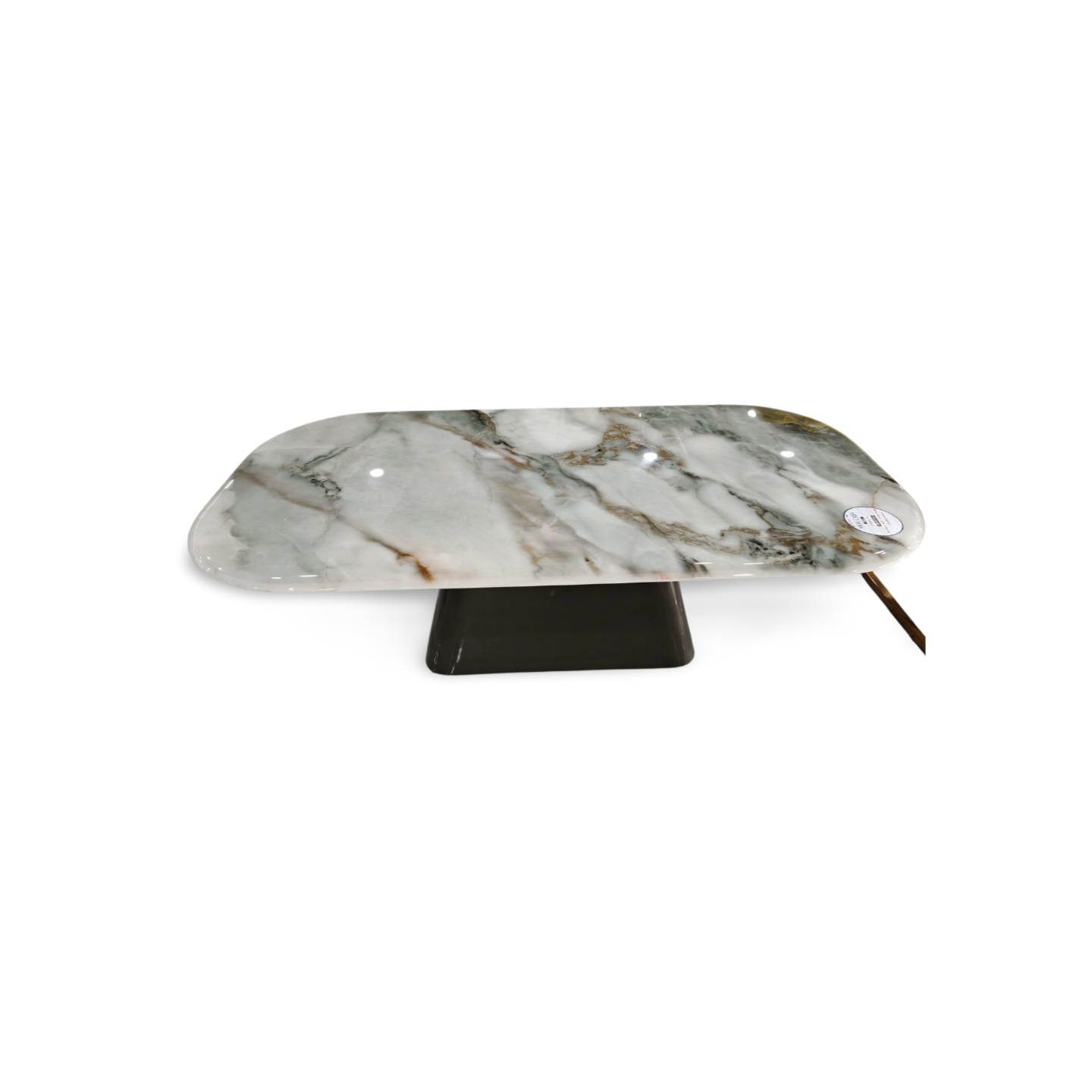 MGR MARBLE TOP, METAL BASE, CENTER TABLE