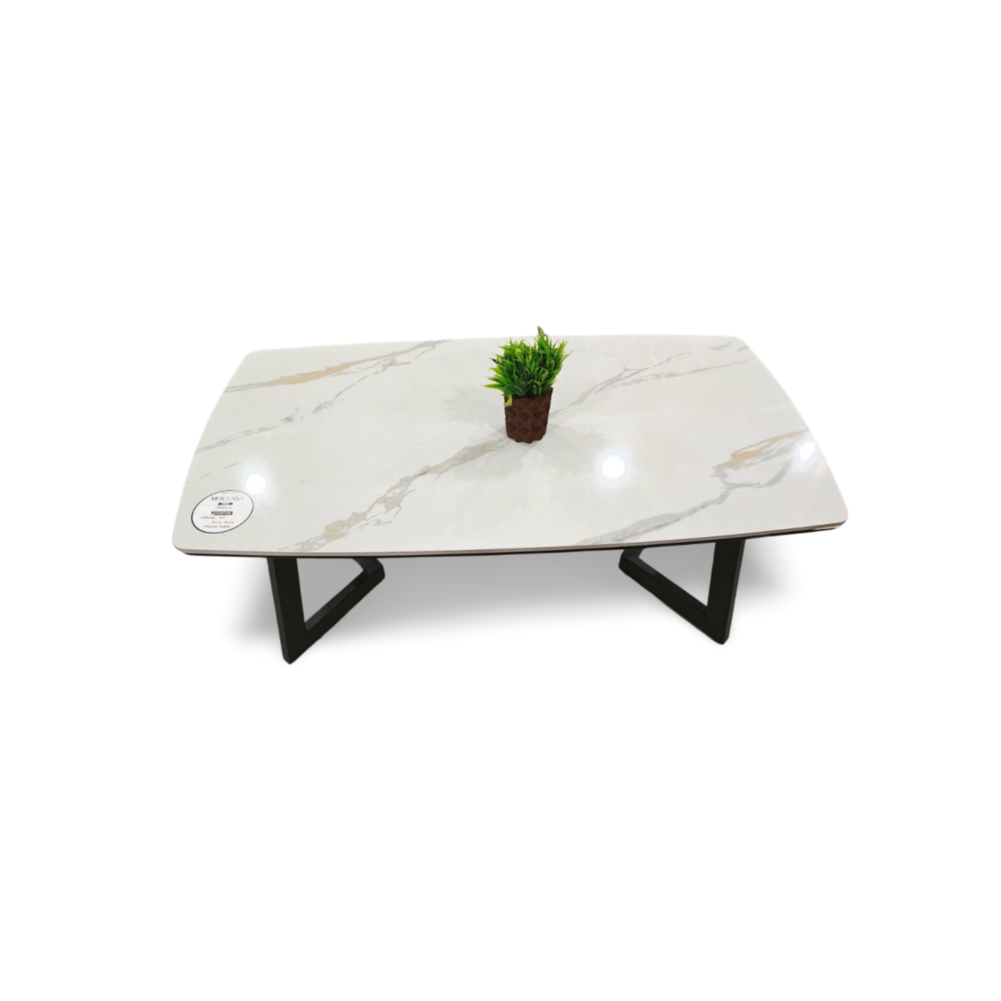 MGR CERAMIC TOP, METAL BASE CENTER TABLE