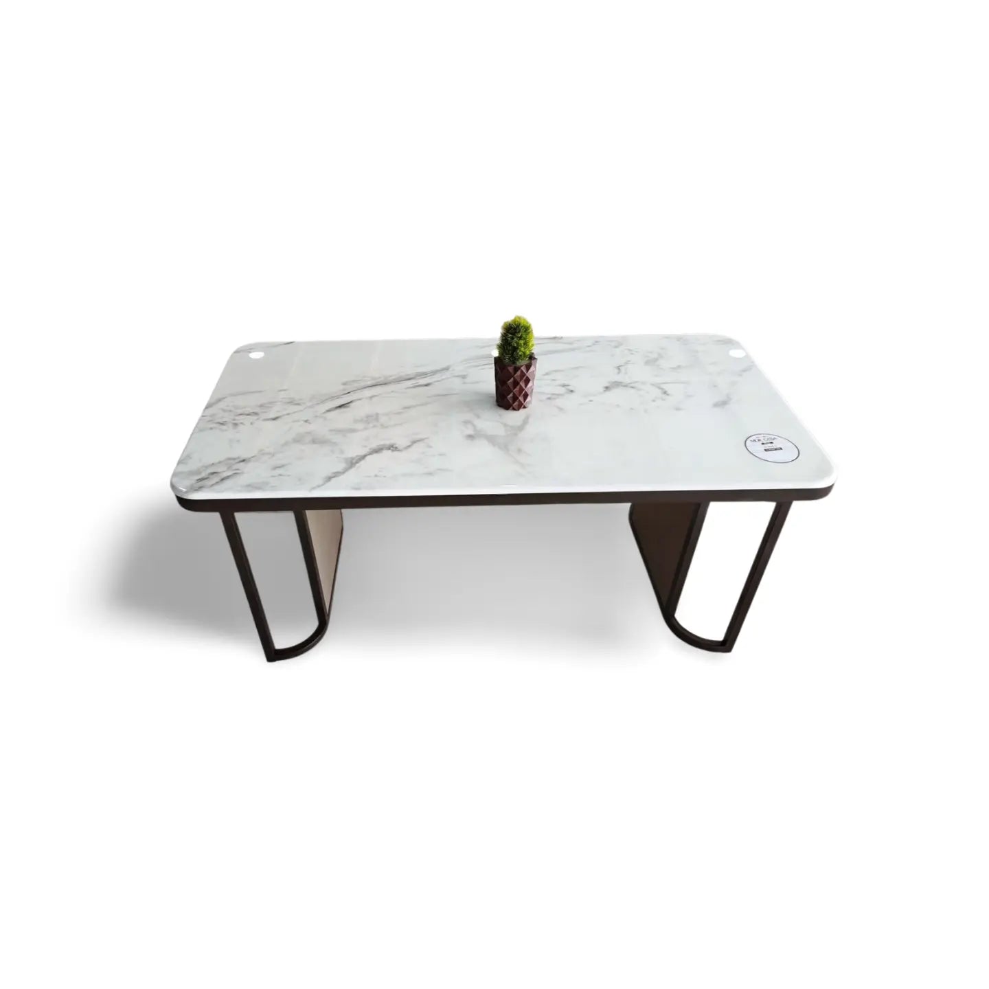MGR ARTIFICIAL MARBLE TOP, METAL BASE CENTER TABLE MGR CASA