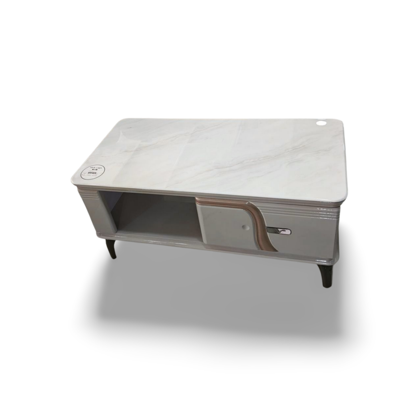 MGR ARTIFICIAL MARBLE TOP, ENGINEERING WOOD BASE CENTER TABLE