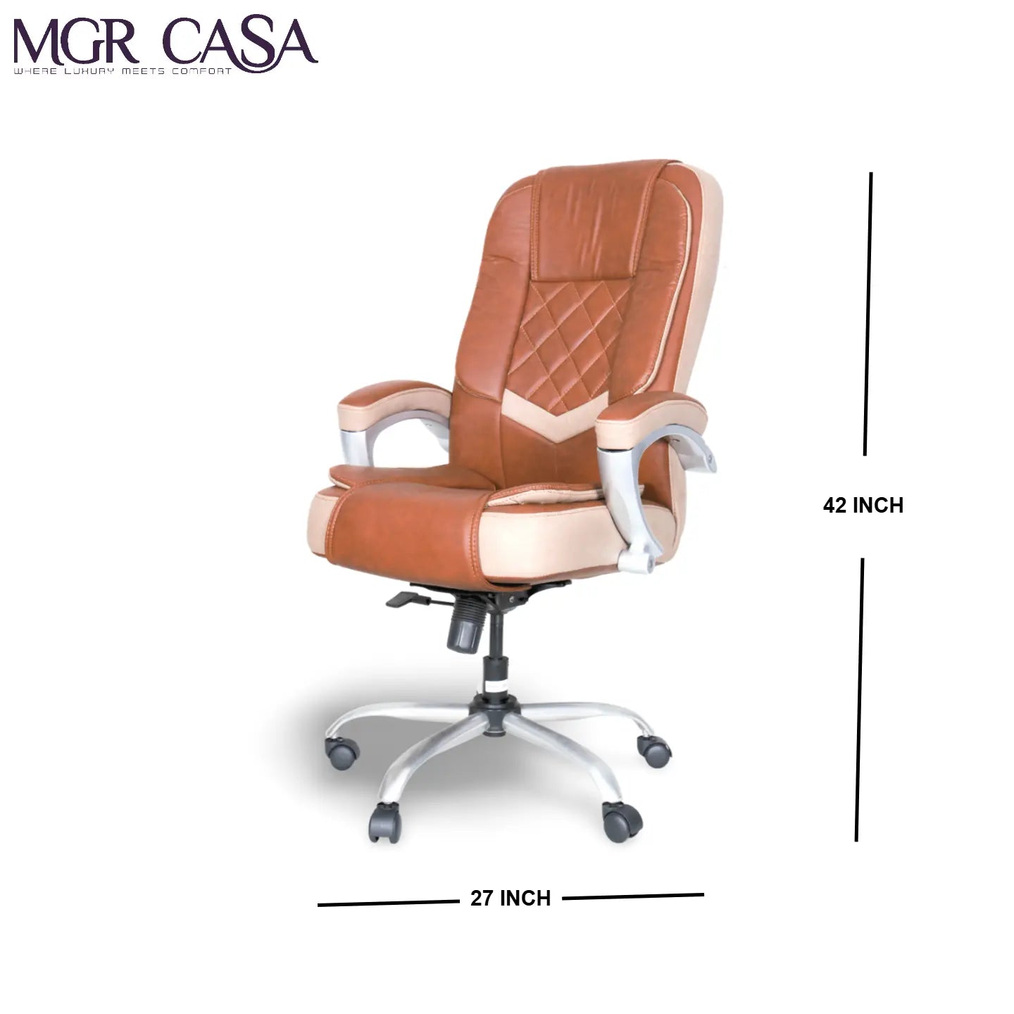 MGR DIAMOND CUSHION HIGH BACK OFFICE CHAIR MGR CASA