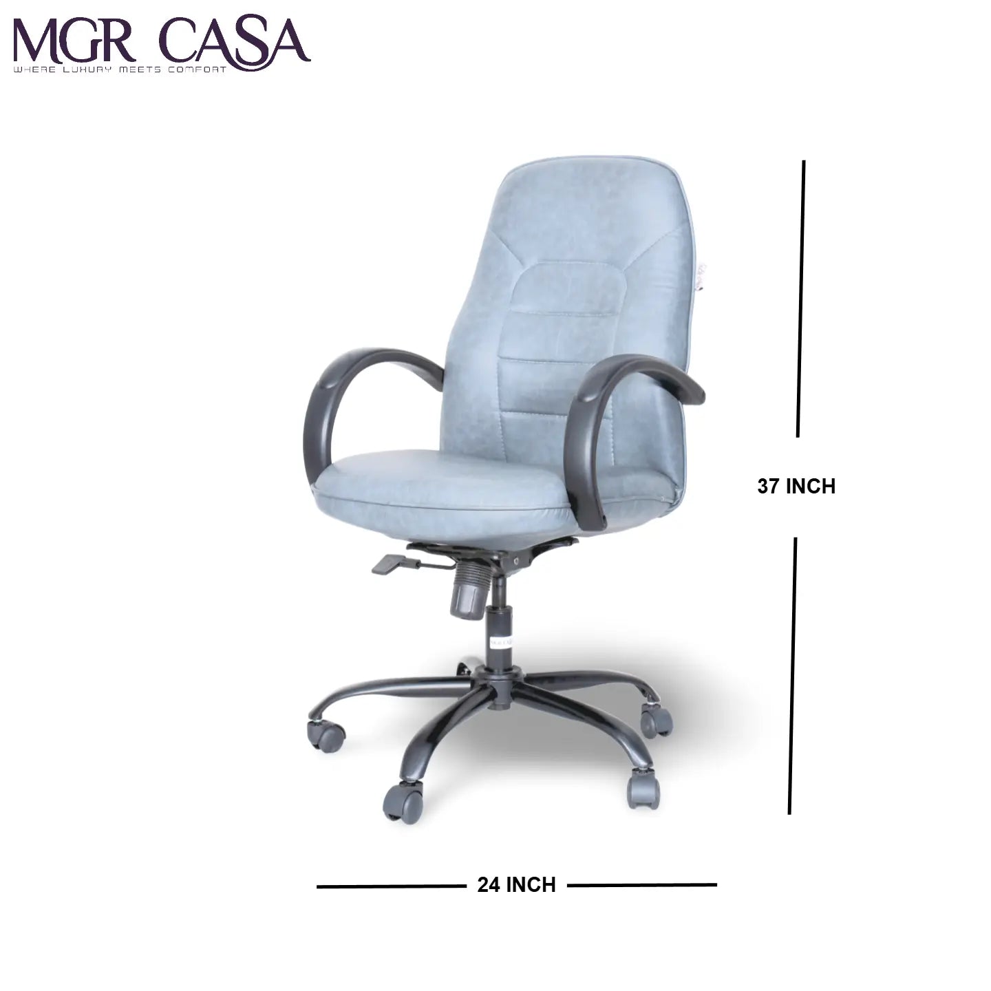 MGR HIGH BACK PU CUSHION OFFICE CHAIR MGR CASA