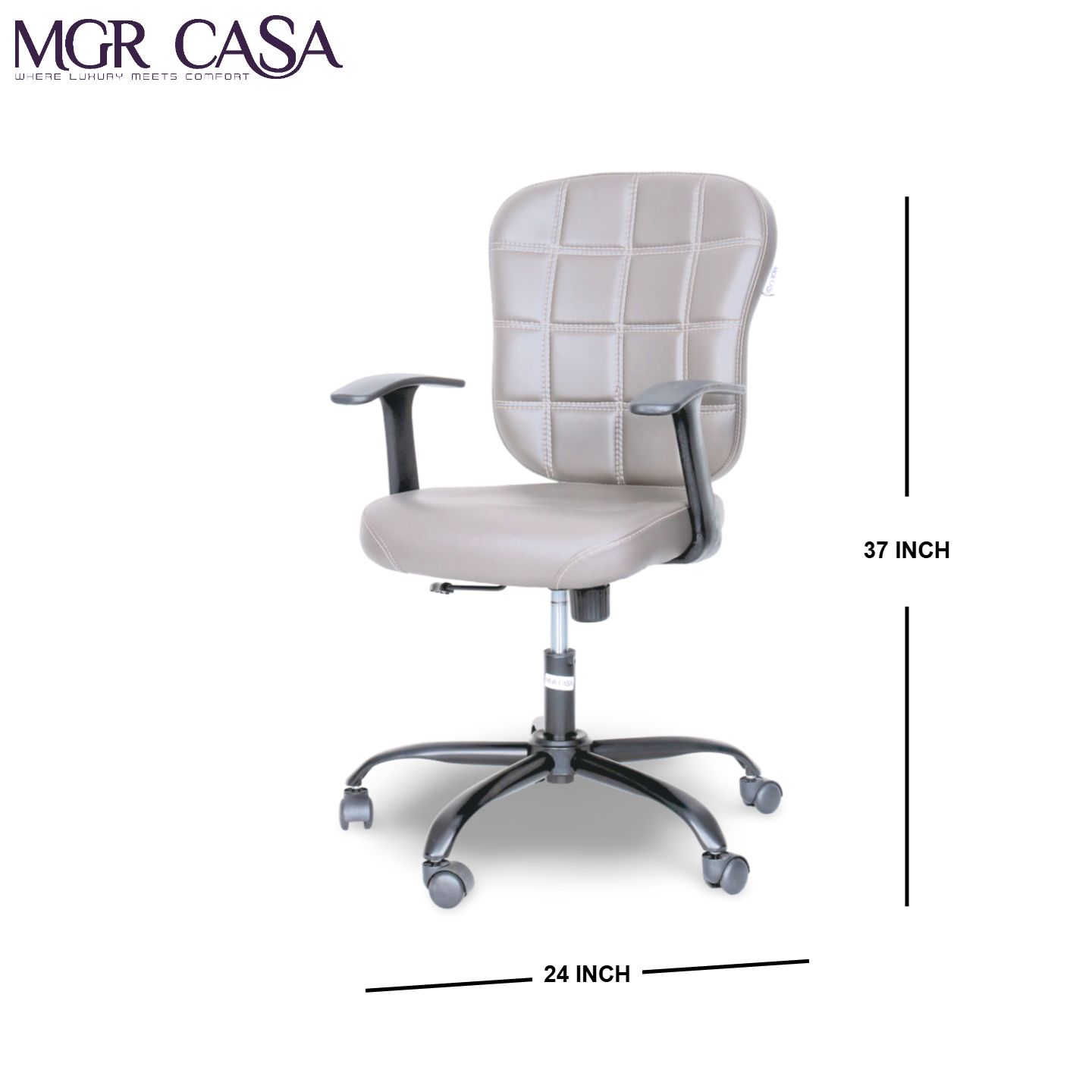 MGR 67 MEDIUM BACK CUSHION OFFICE CHAIR