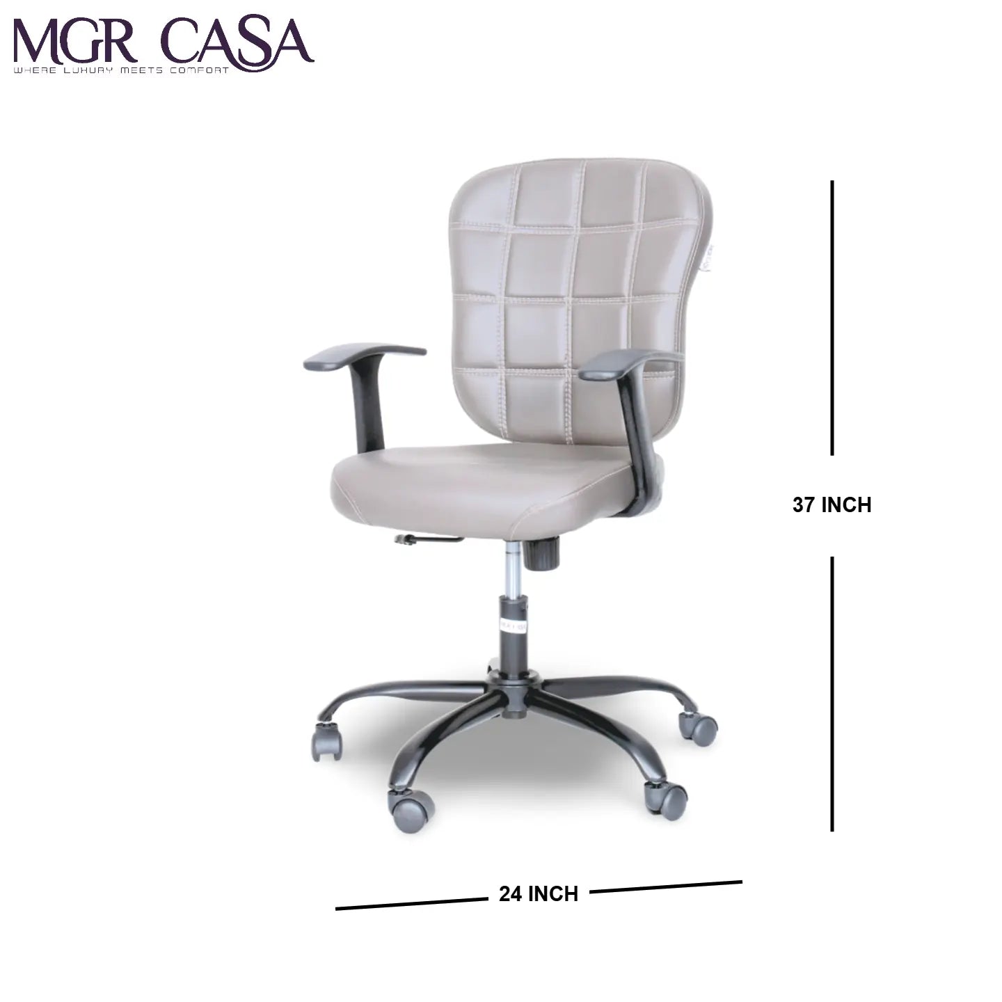 MGR 67 MEDIUM BACK CUSHION OFFICE CHAIR MGR CASA