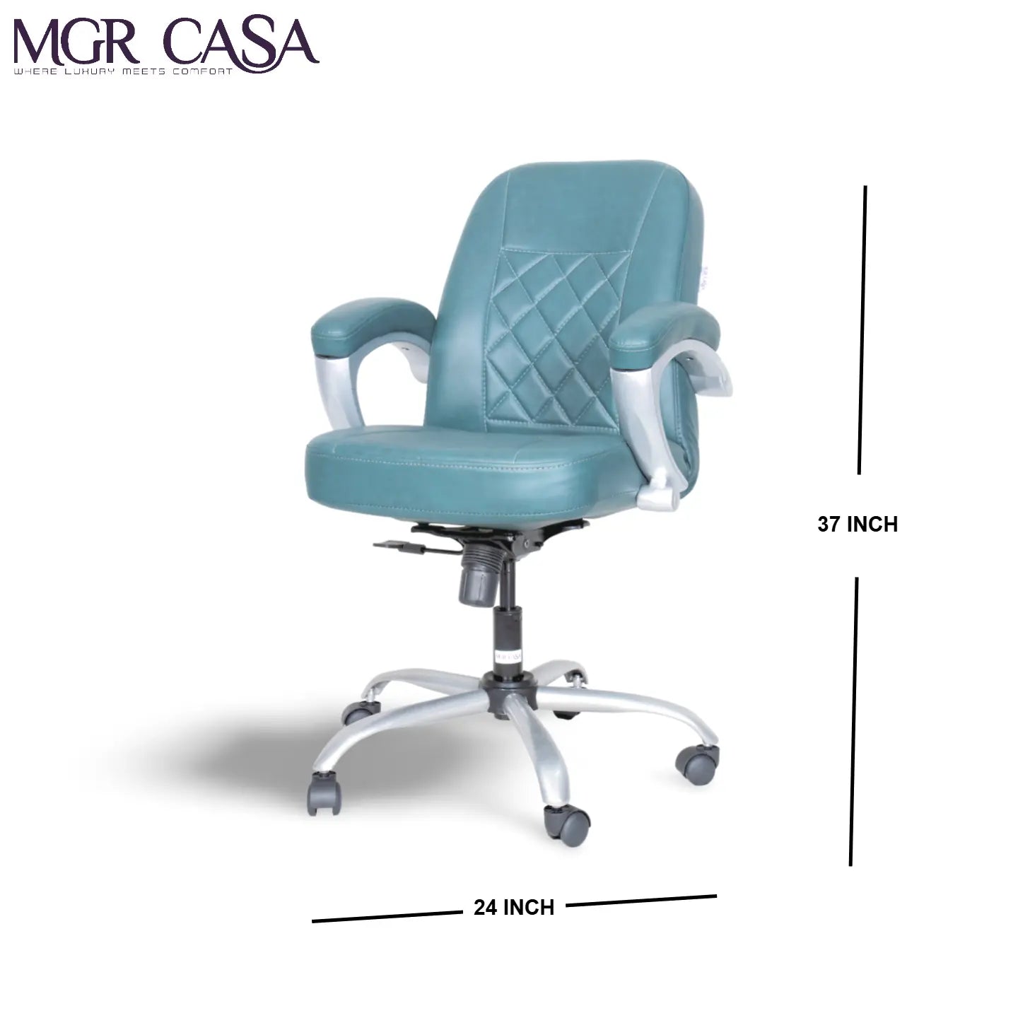 MGR DIAMOND MEDIUM BACK CUSHION OFFICE CHAIR MGR CASA