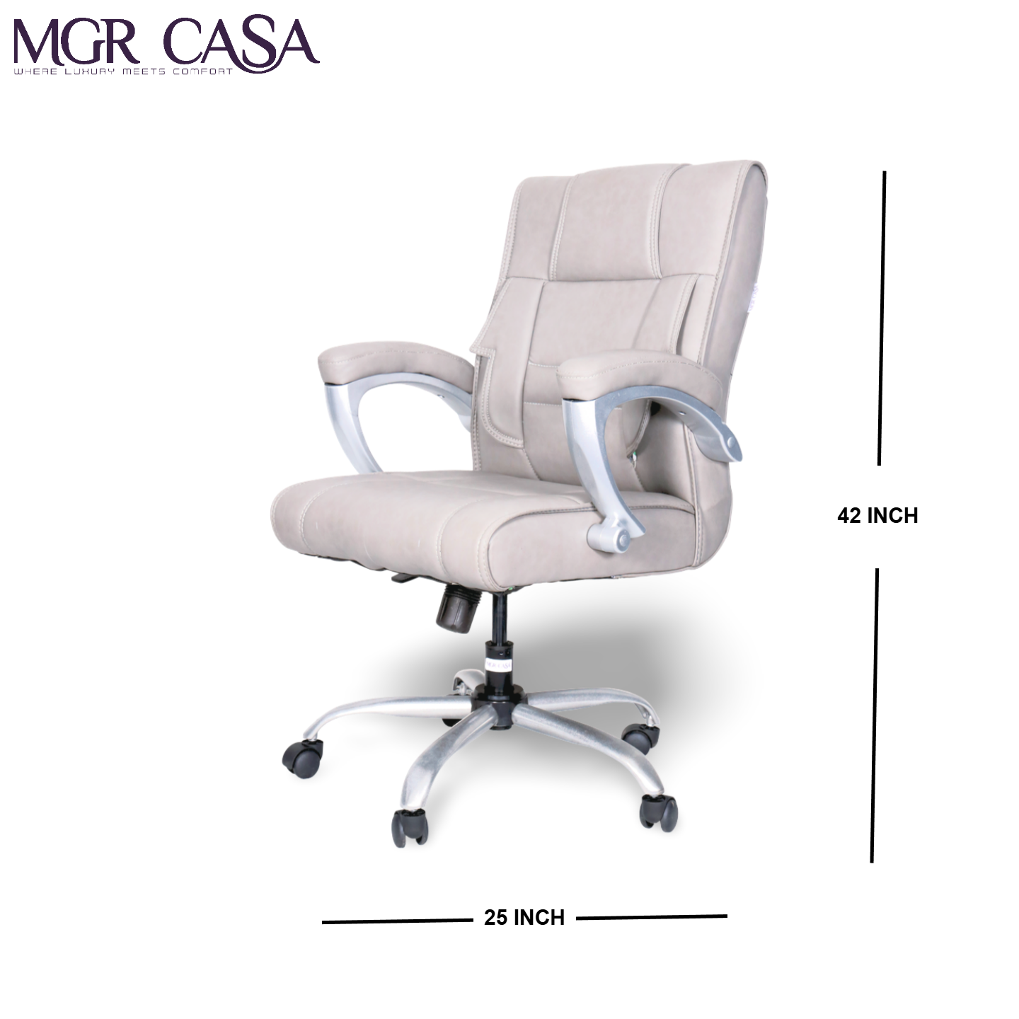 MGR OLD ELEPHANT HIGH BACK CUSHION OFFICE CHAIR