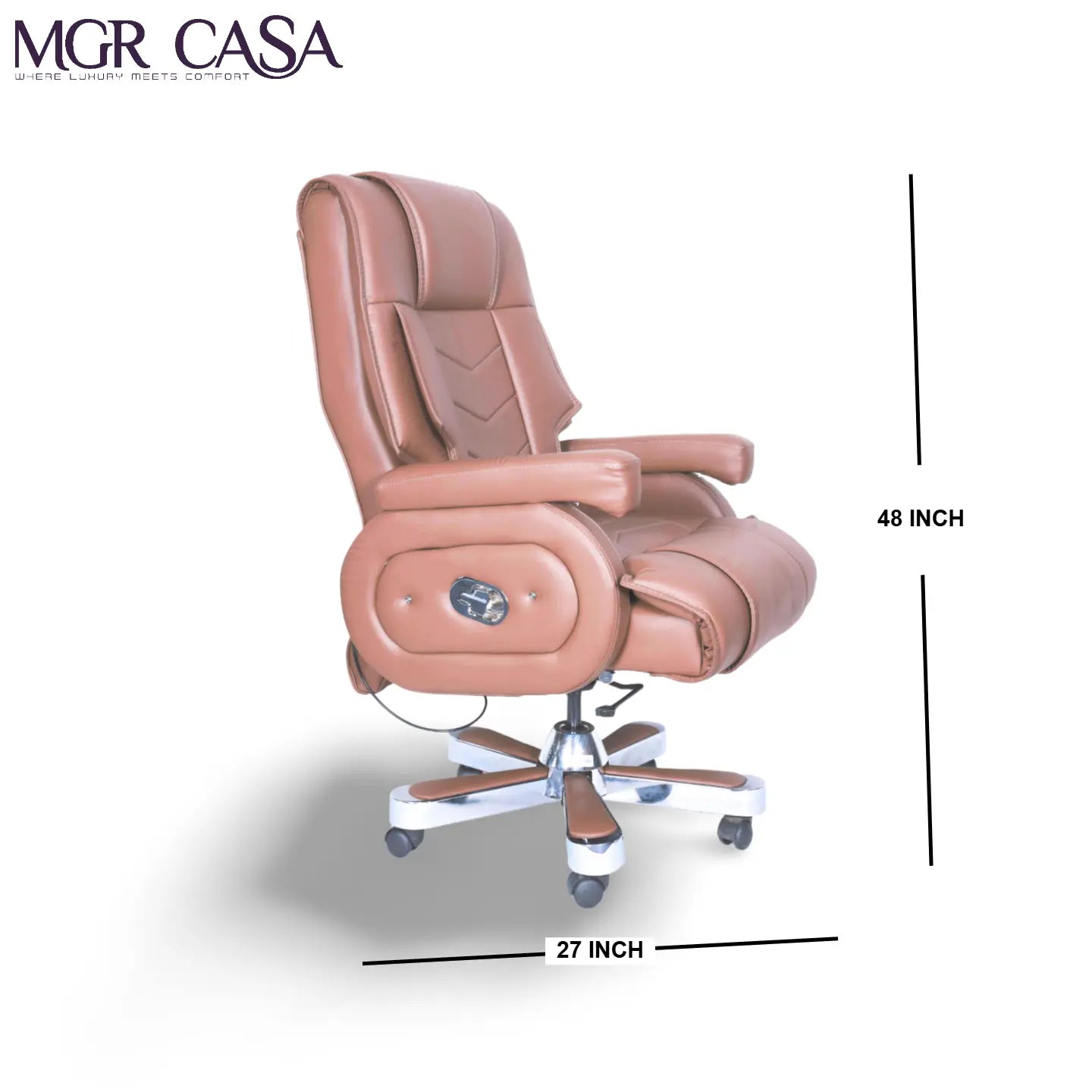 MGR PEARL RECLINER CUSHION HIGH BACK OFFICE CHAIR MGR CASA