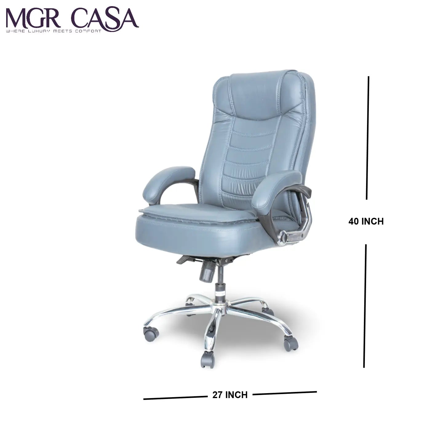 MGR DOUBLE CUSHION HIGH BACK OFFICE CHAIR MGR CASA