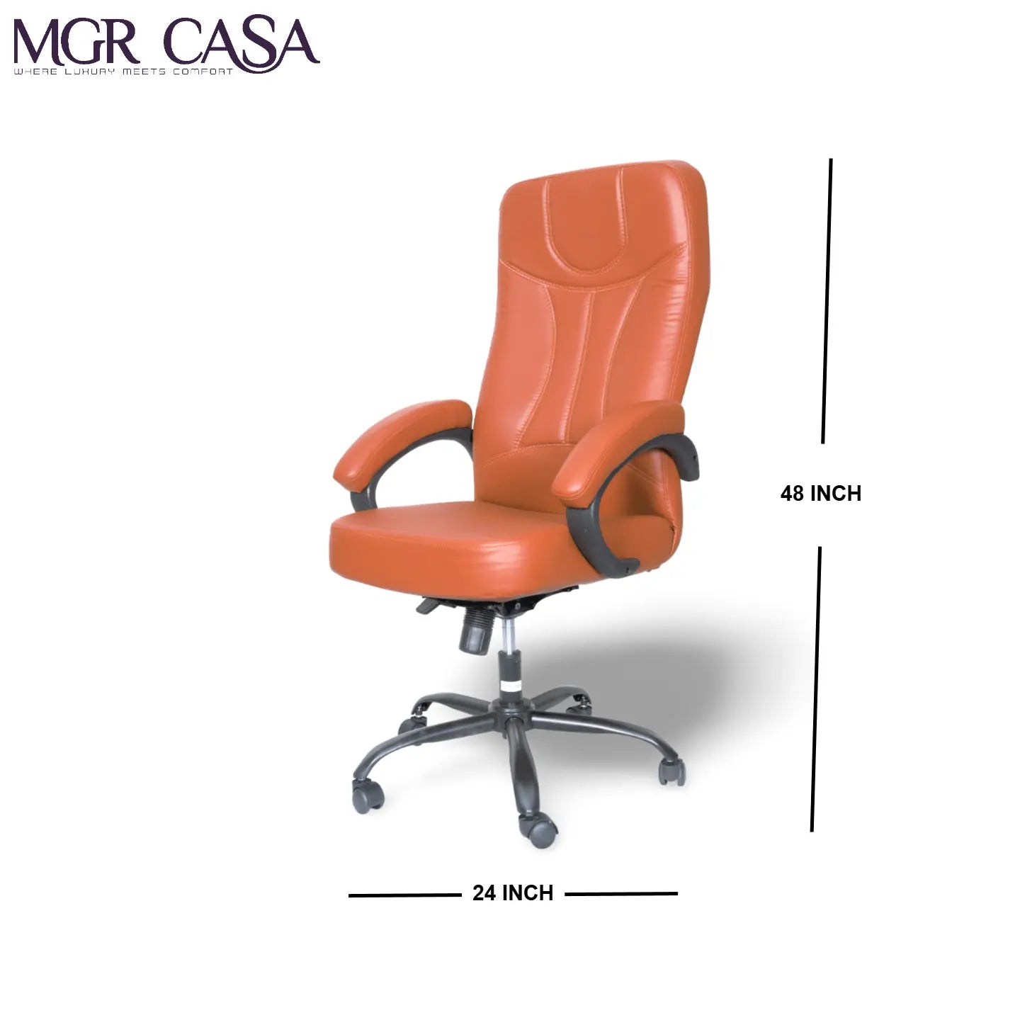 MGR ALPHA RECLINER CUSHION HIGH BACK OFFICE CHAIR MGR CASA