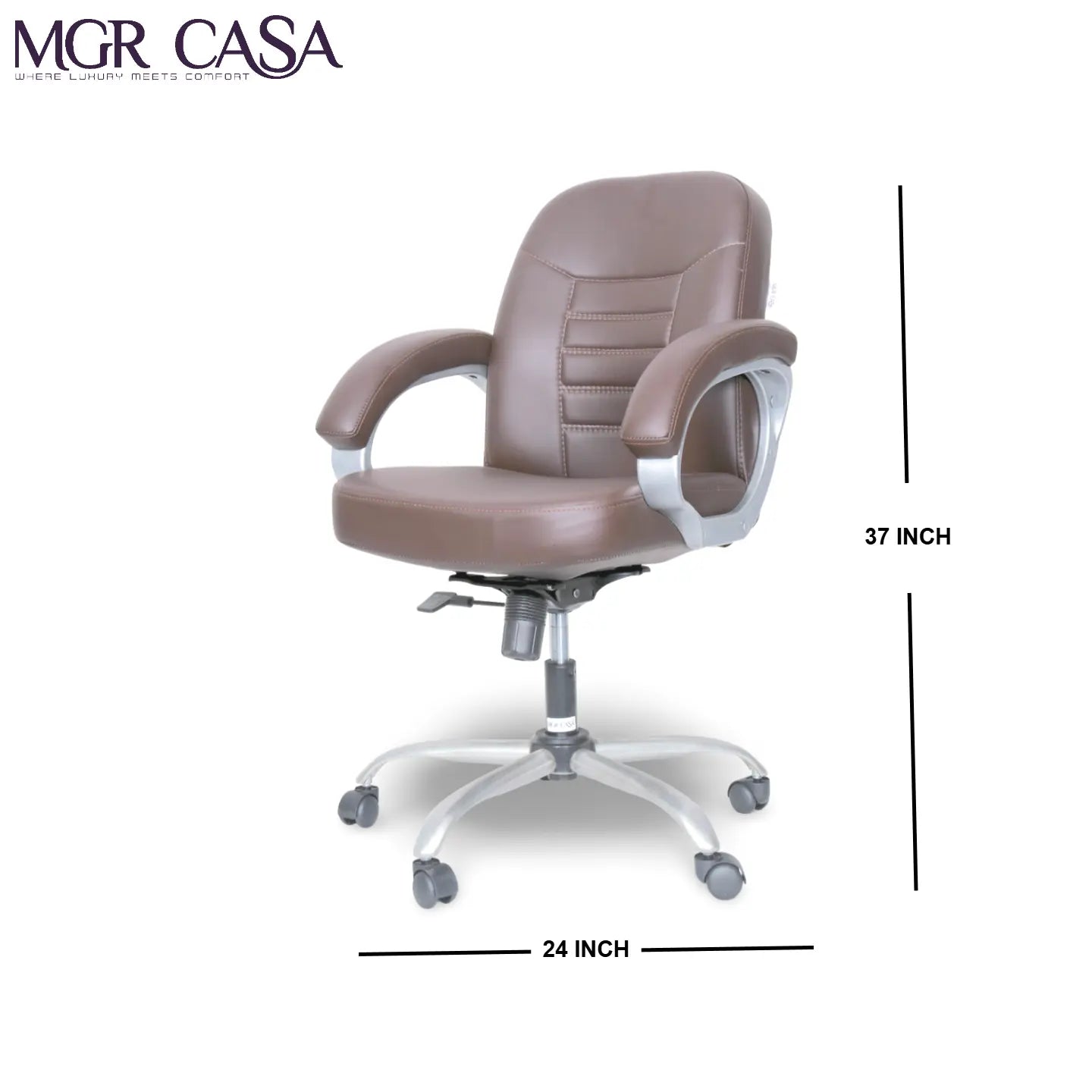 MGR HEAVY GAADI MID-BACK OFFICE CHAIR MGR CASA