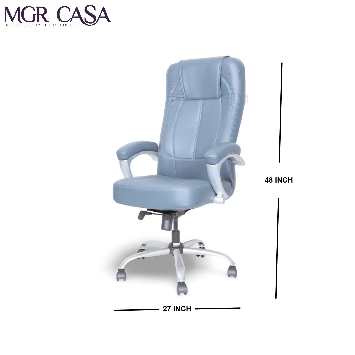 MGR ALPHA POLO CUSHION HIGH BACK OFFICE CHAIR MGR CASA