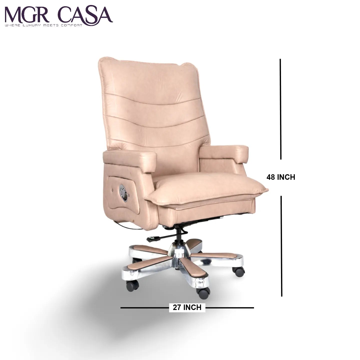 MGR COMFY RECLINER CUSHION HIGH BACK OFFICE CHAIR MGR CASA