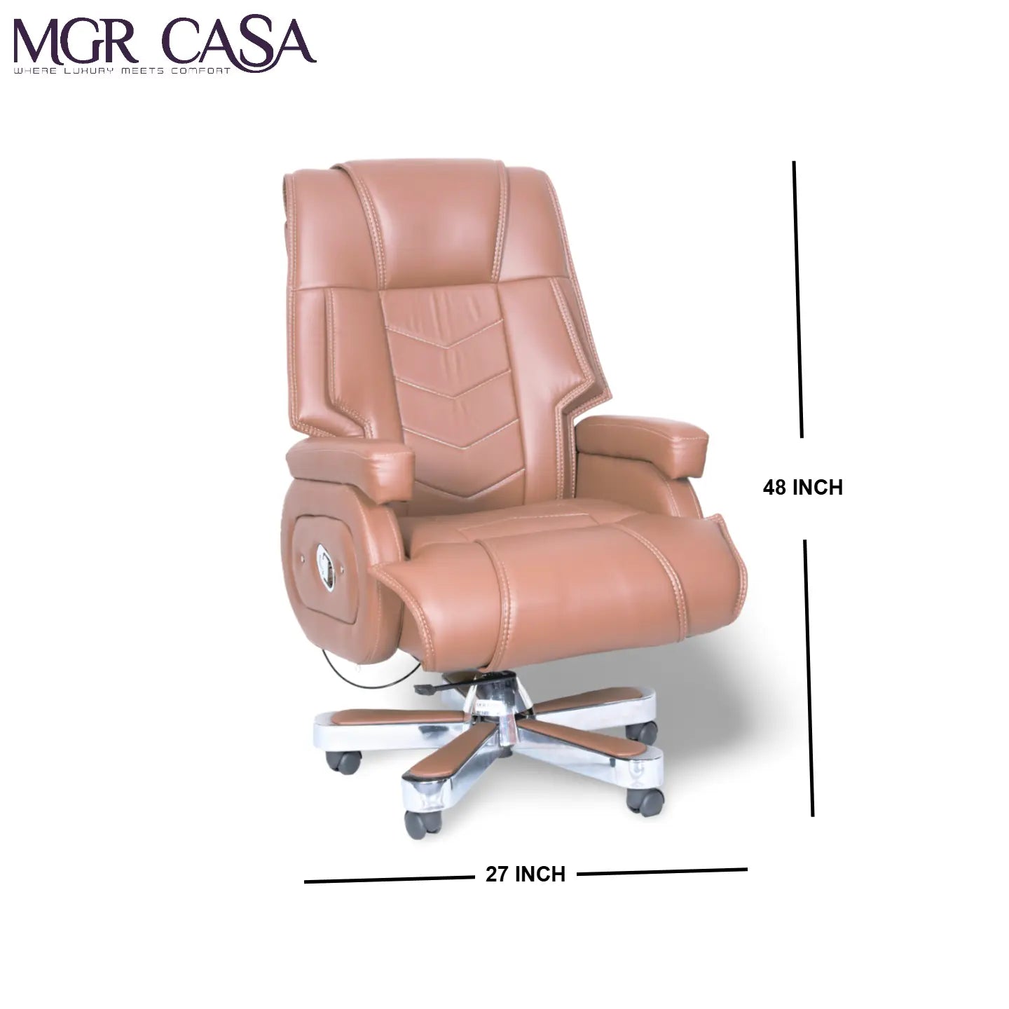 MGR NEW PEARL RECLINER CUSHION HIGH BACK OFFICE CHAIR MGR CASA
