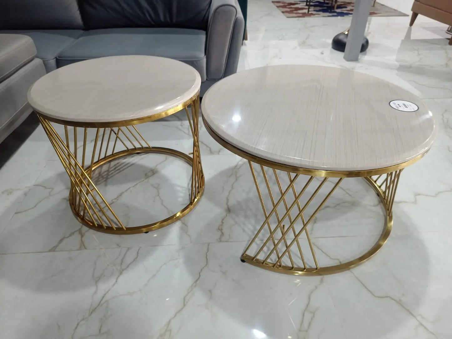 MGR New Ceramic top Pvd coted center table MGR CASA