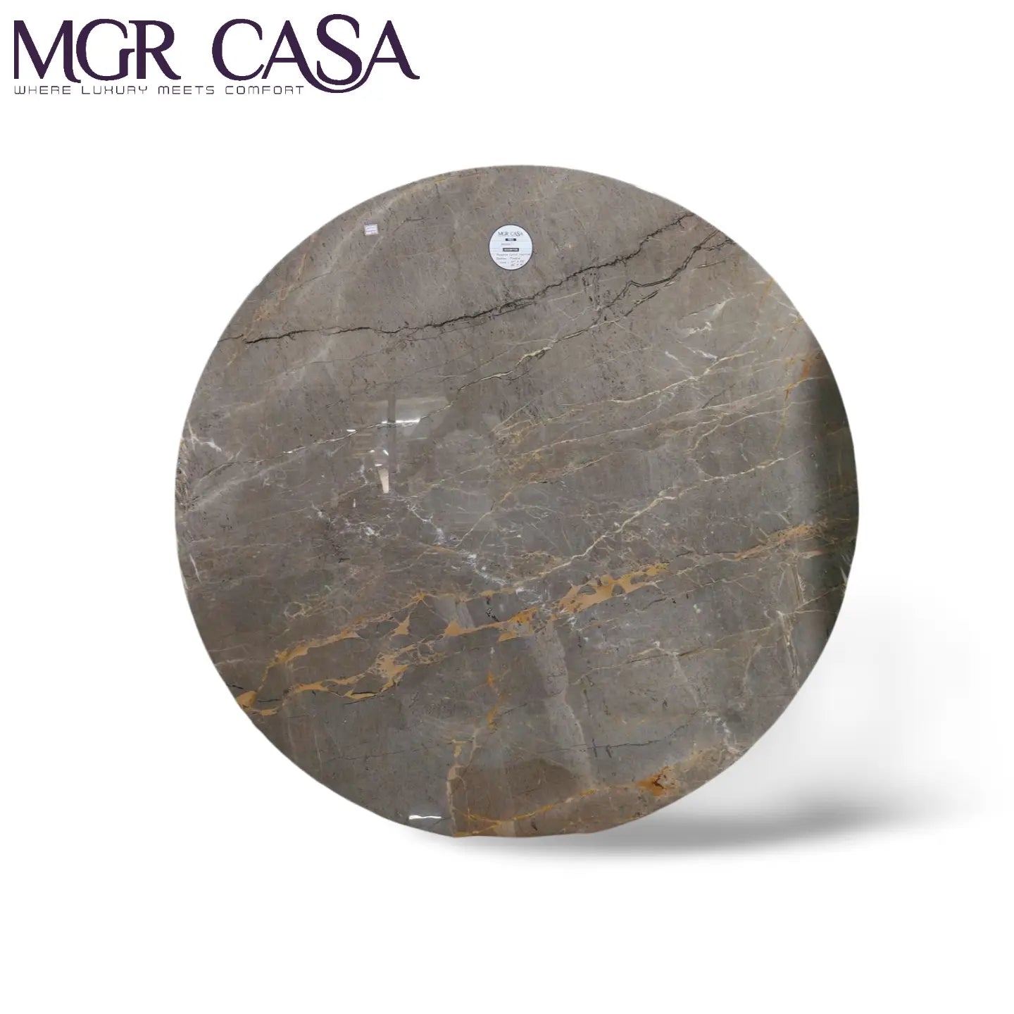 MGR VERSACE GOLD ITALIAN ROUND MARBLE TOP FOR DINING TABLE UPPER MARBLE ROTATBLE MGR CASA