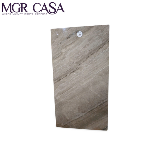 MGR NATURAL GREY DUNA ITALIAN  MARBLE TOP FOR DINING TABLE