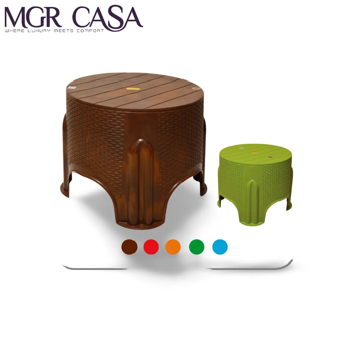 MGR BROW PETAL TABLE MGR CASA