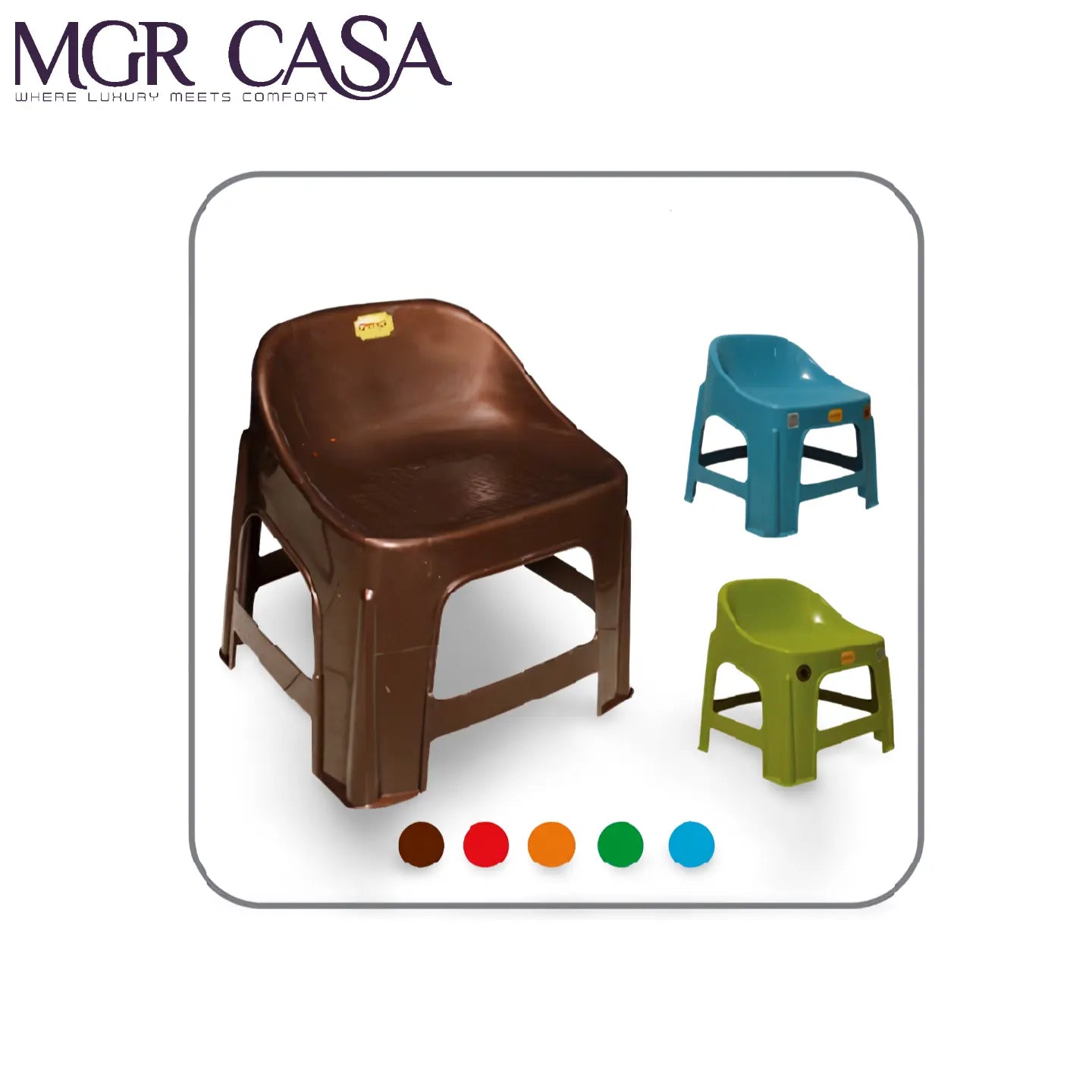 MGR BROW JEM STOOL MGR CASA