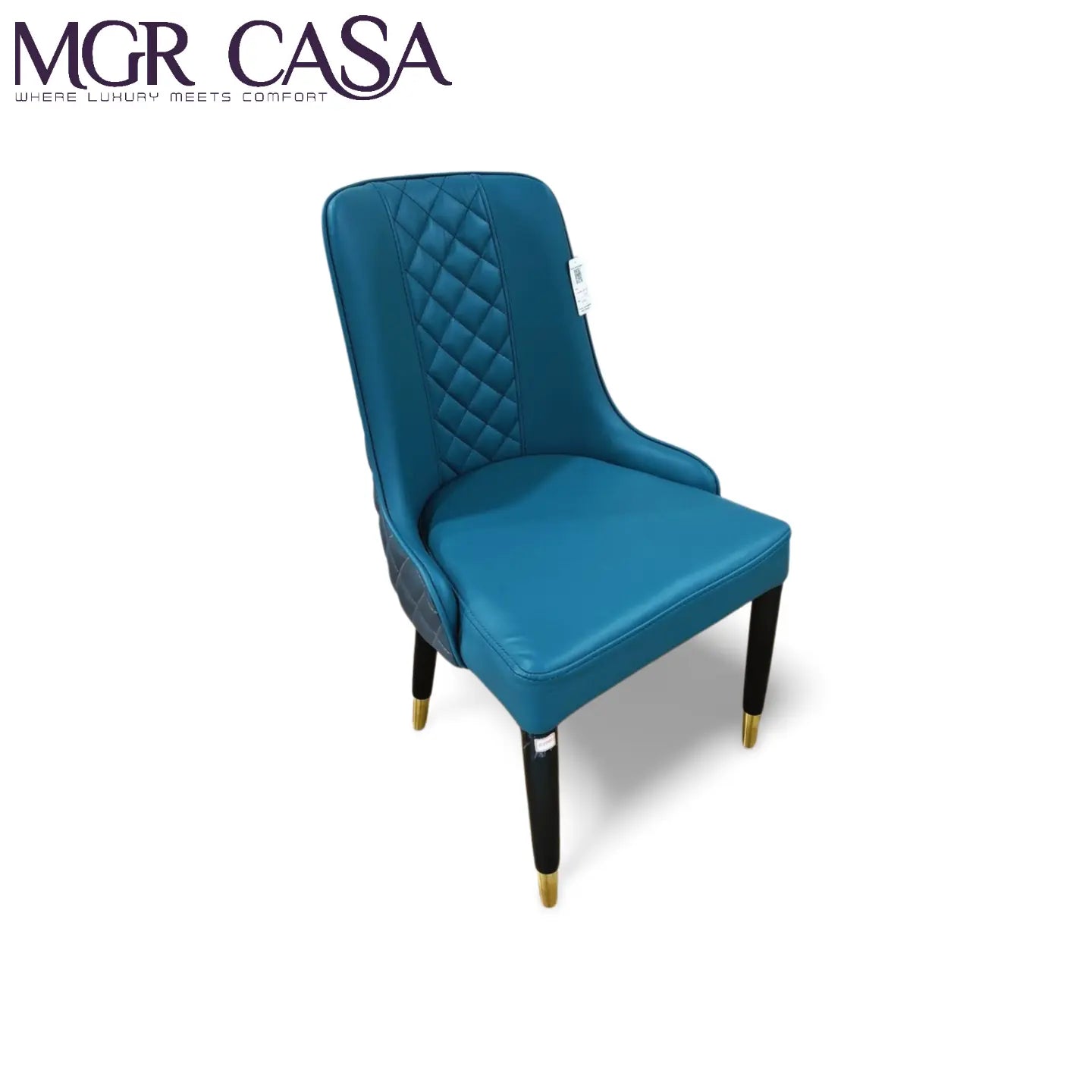 MGR TEAK WOOD FRAME CUSTOMIZABLE BACK REST DINING CHAIR MGR CASA