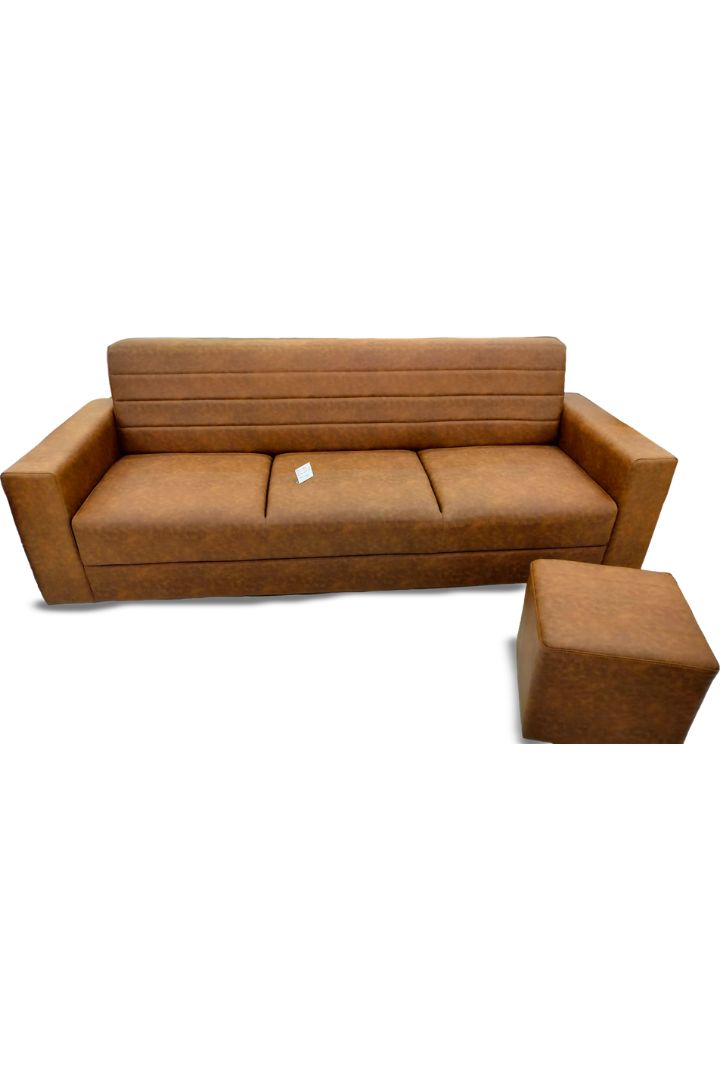 MGR Simple Design Square Handel Sofa In Wooed Dton Colour