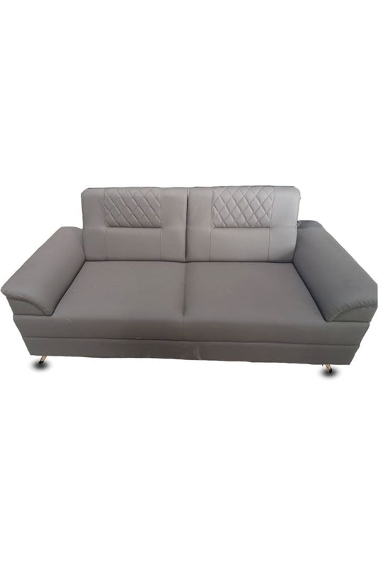 MGR Rexine 2 Seater Sofa In Cream Colour