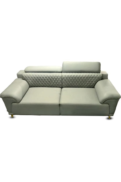 MGR Royal Celeb Rexine 2 Seater Sofa In Cream Colour