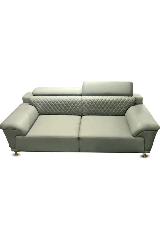 MGR Royal Celeb Rexine 2 Seater Sofa In Cream Colour