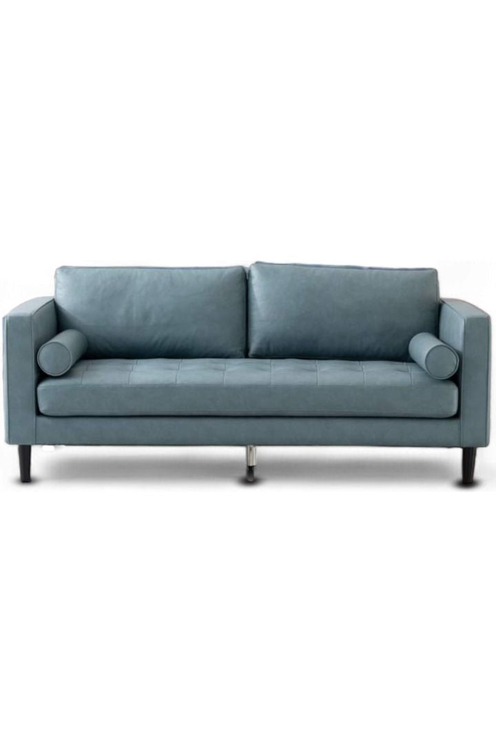 MGR Elevate Velvet 3 Seater Sofa In Grey Colour