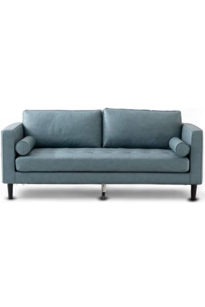 MGR Elevate Velvet 3 Seater Sofa In Grey Colour