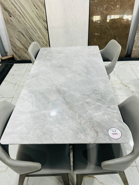 MGR CASA – Unique Gray Natural Marble Dining Table MGRCASA