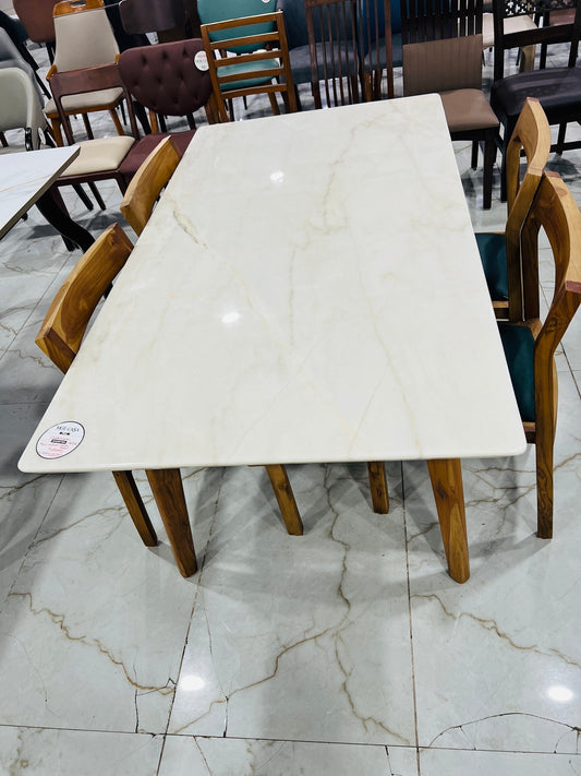 MGR CASA – Simple Marble Dining Table MGRCASA