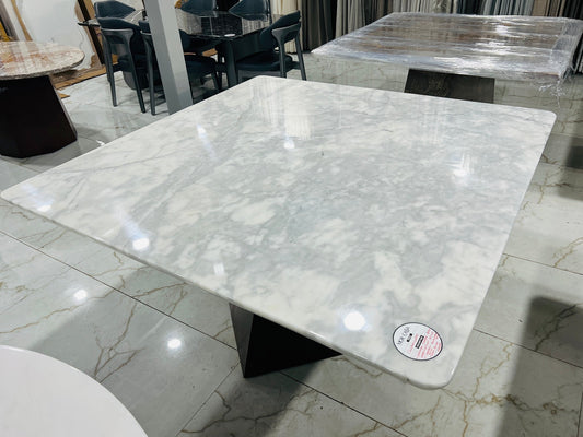 MGR CASA – Premium Square Natural Marble Dining Table MGRCASA