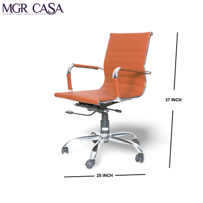 MGR SLICK CUSHION MID BACK OFFICE CHAIR