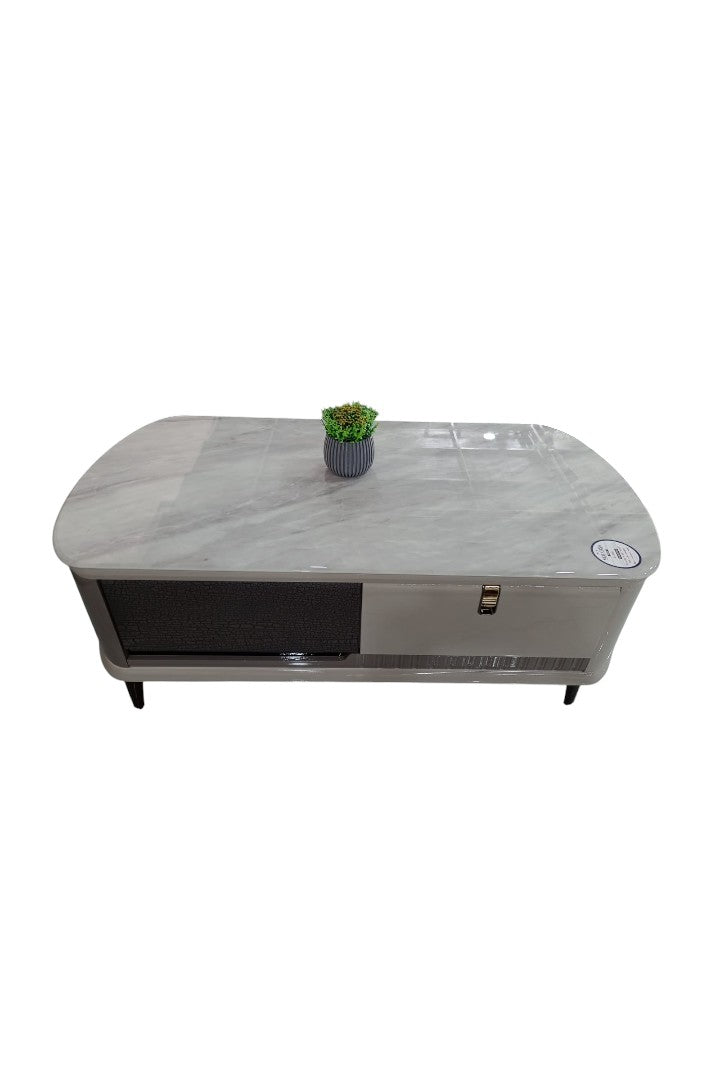 MGR New Marble Top Center Table With Drawer