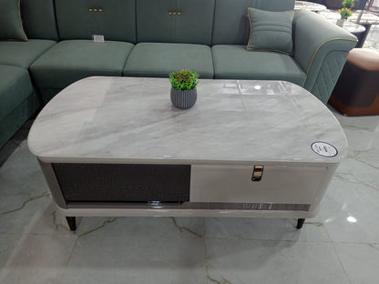 MGR New Marble Top Center Table With Drawer