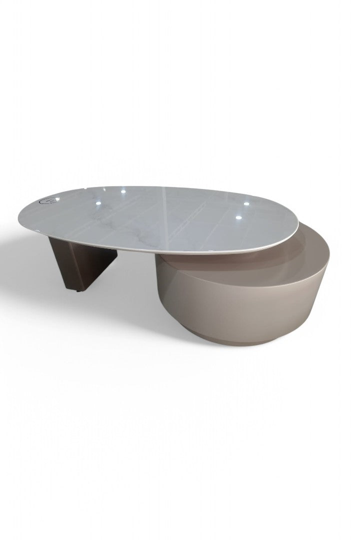 MGR New Center Table With 360 Rotated In MDF