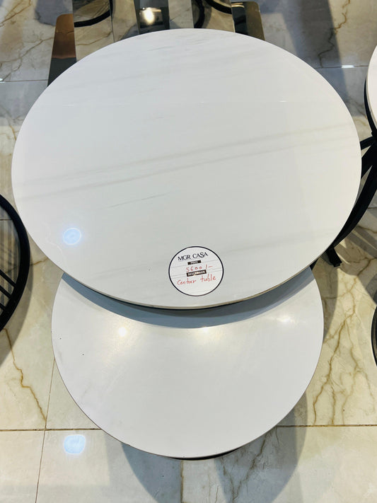 MGR CASA – Round White Center Table MGRCASA