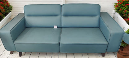 MGR Wooden Fram Base Sofa In Rexine Fabric