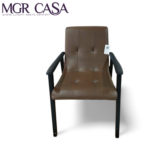 MGR SWOOD FRAME CUSTOMIZABLE ARM REST DINING CHAIR