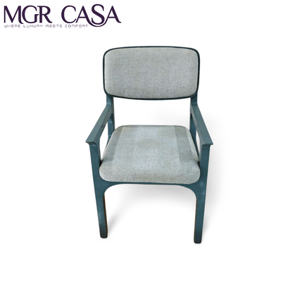 MGR TEAK WOOD FRAME CUSTOMIZABLE FANCY LOOK DINING CHAIR