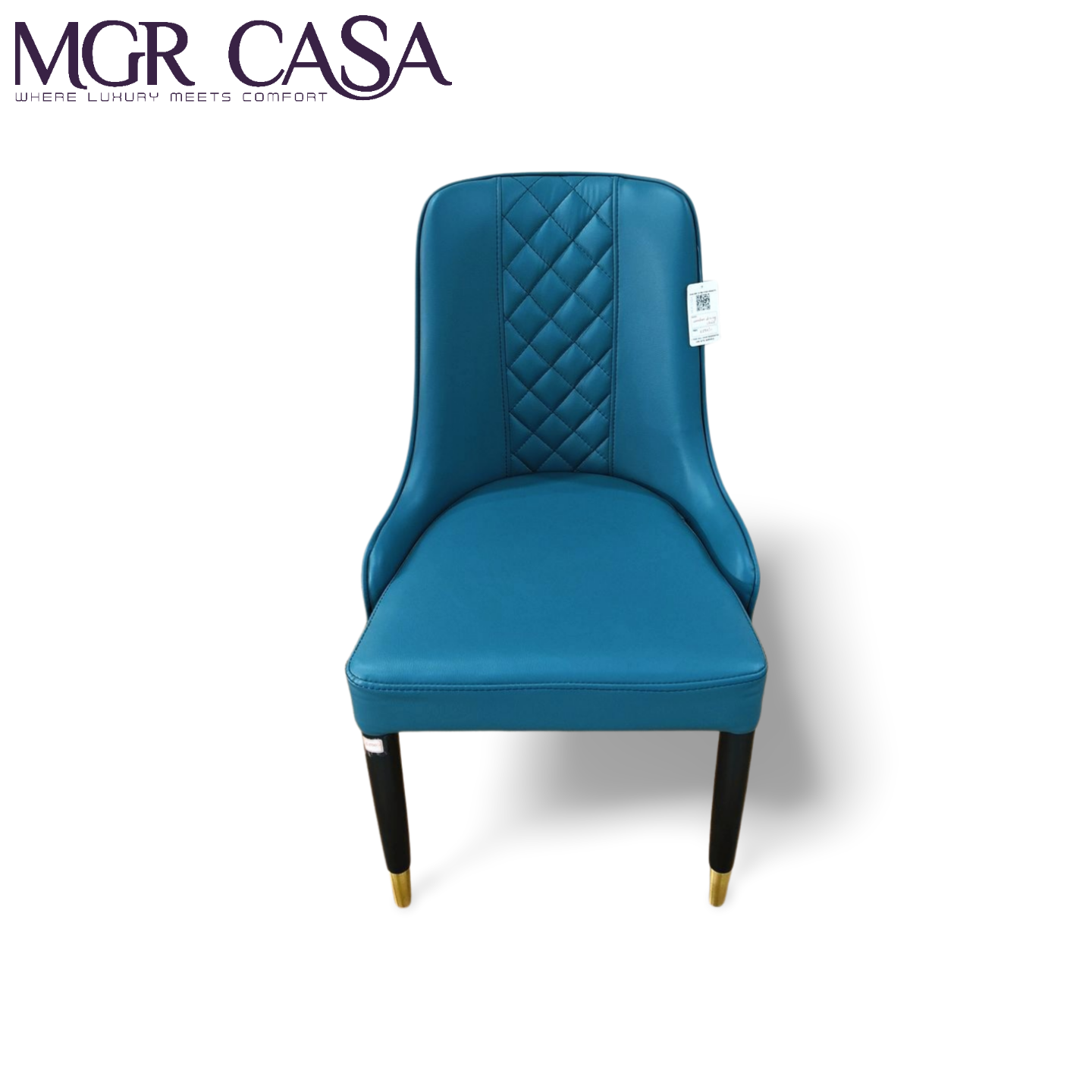 MGR TEAK WOOD FRAME CUSTOMIZABLE BACK REST DINING CHAIR