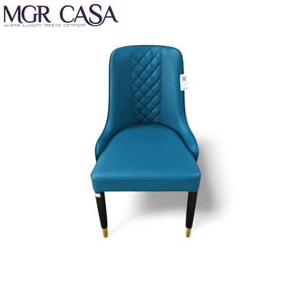 MGR TEAK WOOD FRAME CUSTOMIZABLE BACK REST DINING CHAIR