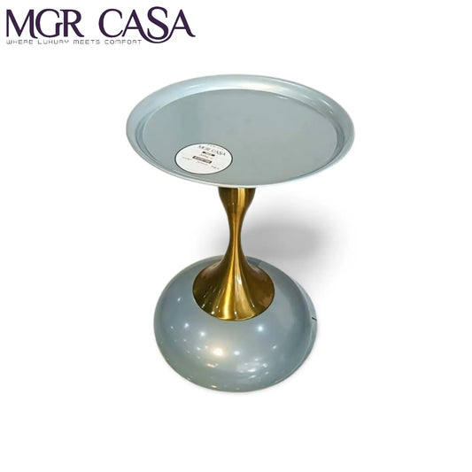 MGR Metal Base New Corner Table In irish blue Colour MGR CASA