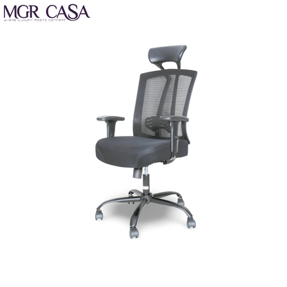 MGR VIBE BLACK HIGH BACK MESH OFFICE CHAIR