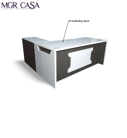 MGR UV COATED ENGINEERING WOOD FRAME SIZE CUSTUMIZABLE OFFICE TABLE