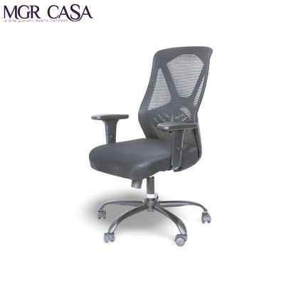 MGR YARIS BLACK MID BACK MESH OFFICE CHAIR