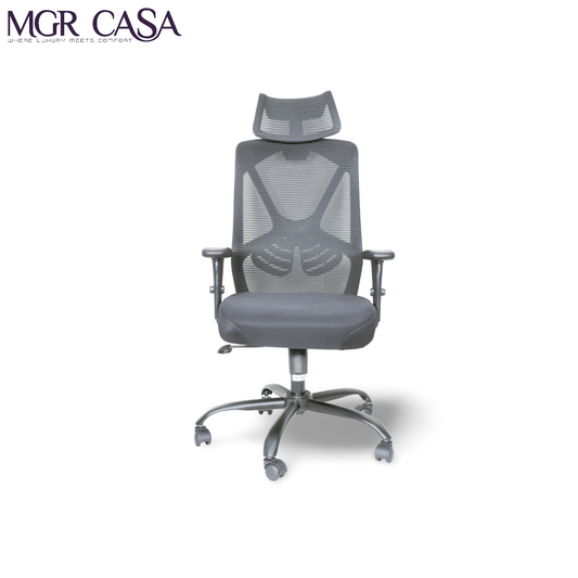 MGR YARIS BLACK HIGH BACK MESH OFFICE CHAIR